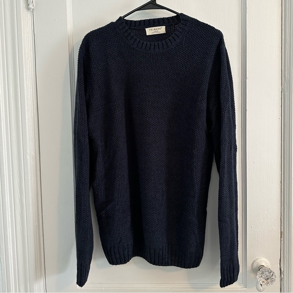 Primark Size L Blue Knit Sweater